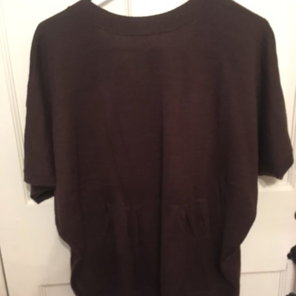 Women's Coldwater Creek Brown Blouse - Picture 5 of 5